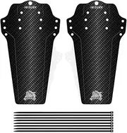 BBxunsless 1 Pair Mountian Bike Fender Front and Rear Bicycle Fender, Mountain Bike Mudguards Set Mud Guard for MTB,Road Bike Fits 650B 20" 27.5" 29"