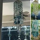 Colorful-Crystal Wind Chimes Home Garden Patio Lawn Hanging Decoration Ornament