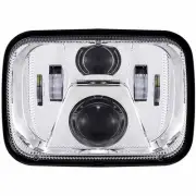 Replacement for 9670 CABOVER YEAR 1995 5X7IN 11 DIODE HIGH BEAM LED PROJECTOR