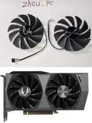 GPU Replacement Cooling Cooler Fan For Zotac RTX 3050 3060 3060ti Twin Edge