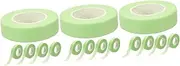 Baluue 3sets Professional Eyelash Extension Tape 9meter Lash Tape for Lash Extensions Non-woven Fabric Comfortable Gentle on Skin 5rolls*3