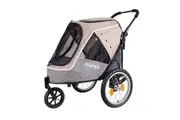 Ibiyaya Happy Pet V2 Bike Trailer & Jogger, Latte