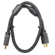 FJ SU3006/60cm HDMI公-HDMI 公數位影音線 編織線 1.4版認證