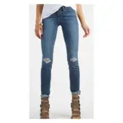 $225 Paige Verdugo Mid Rise Ultra Skinny Danya Destructed Jeans Size 30 NWT
