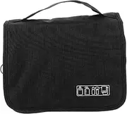 [Baluue] Large Travel Toiletry Bag Women's Cosmetics Bag Bag Hook Lightweight Makeup Storage Container