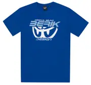 Berik The Big Eye T-Shirt, white-blue, Size M for Men White Blue