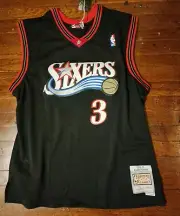 2000-01 Philadelphia 76ers Allen Iverson Mitchell & Ness Jersey Men’s XL BNWT