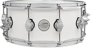 DW Design Series Maple Snare Drum - 6x14, Gloss White Lacquer
