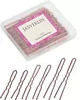 U Shaped Hair Pin U Bobby Pins Brown Bun Pins Hair Clips Bunheads Hairpins for W