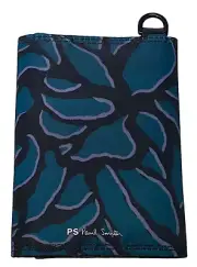 Paul Smith- P/S Men's Wallet Canvas Tri-Fold 'Climbing Ivy' New Box