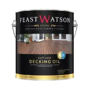 feast watson 4l jarrah matt look decking oil