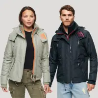 在飛比找momo購物網優惠-【Superdry】男裝 長袖外套 MOUNTAIN WIN