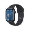 Apple Watch Series 9 智能手錶41毫米午夜色鋁金屬錶殼 午夜色運動型錶帶S/M【GPS款】MR8W3CH/A