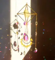 Citrine Success Crystal Suncatcher
