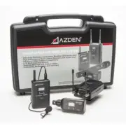 Azden 330LX UHF On Camera Plug In and Body Pack System Microphone Tx-Rx Kit