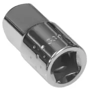 Sidchrome 3/8'' FEMALE 1/2'' MALE DRIVE ADAPTOR Polished Chrome Vanadium