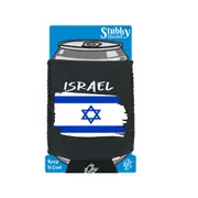 Israel Country Flag Nationality - Stubby Holder With Base