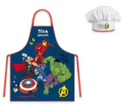 Avengers kids apron 2 piece set