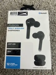 Altec Lansing Fusion Truly Wireless Earphones Bluetooth IPX4 12 Hours Playtime