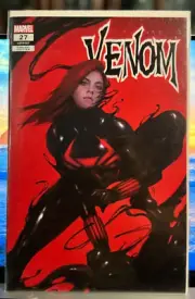 VENOM #27 EXCLUSIVE VENOMIZED TRADE - MIGUEL MERCADO - BLACK WIDOW