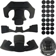 Secure Helmet Paddings - Soft Helmet Insulation Pad | Portable Motorcycle Helmet Liner | Padding Foam Kit | Sealed Sponge Protective | Bikes Helmet Accessories for Kids, Family and Friends
