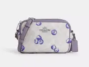 Coach Mini Jamie Camera Bag Signature Canvas Blueberry Print CR176 Japan NEW