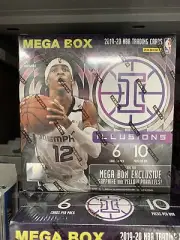 2019-20 Panini Illusions Basketball NBA Mega Box Brand New Sealed