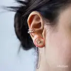 Non-Piercing Helix Magnetic Cartilage Stud Earring Fake Body Jewelry