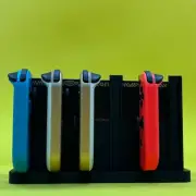 Nintendo Switch Dock Joycon Holder Black fits 6 Joycons V1 NON-OLED Model