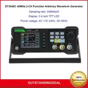 ET3340C 40MHz 2-channel Function Arbitrary Waveform Generator High Precision