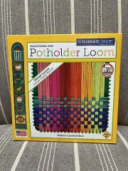 Harrisville Designs Potholder 7" Traditional Size Potholder Loom Kit with Cotton