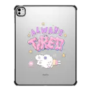 iPad Pro 13-inch (M4) iPad Impact Case Always Tired Bunny
