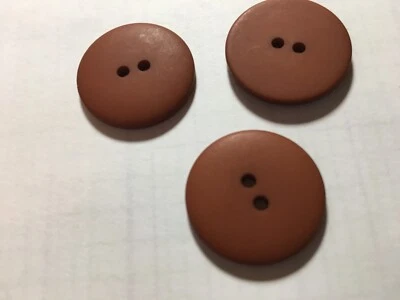 25 NEW 1 INCH DULL FINISH ANTIQUE GOLD BUTTONS