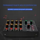 Mix-428 Mini Mixer Durable Mono/stereo Switch Metal Shell Mini Mixer Adjustable