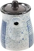 Ceramic Sauce Dispenser Bottle Japanese Vinegar Jar Oil Container Moderate Capacity for Precise Seasoning Control Easy to Clean for Kitchen Use