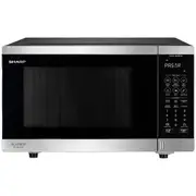 Sharp 32L Flatbed 1200W Microwave S/Steel