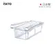 日本ISETO 日製懸掛式冰箱抽屜儲物盒-窄版