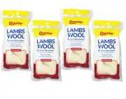 Premier Lambs Wool Relieves Discomfort from Corns & between toes 3/8 oz 4 Pack