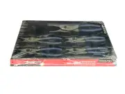 Snap On Tools NEW SRPCR105ADMB 5pc Quick Release POWER BLUE Snap Ring Pliers Set