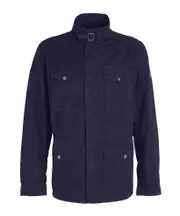 Barbour Logo-Patch Long-Sleeved Jacket XL Black