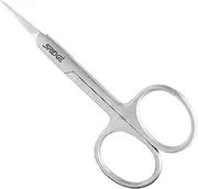 Nail Scissors, Professional Stainless Steel Curved Cuticle Sharp Dead Skin Manicure Scissors, Pointed Beauty for Trimming Eyebrows, Nose Hair, Finger & Toe Nail Care