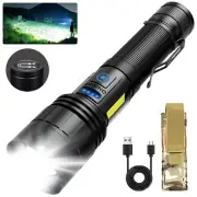 BERCOL Rechargeable Flashlights High Lumen, 990,000 Lumens Super Bright Magne...