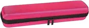 minkissy Travel Straightener Case Portable Hair Straightener Storage Bag Hard Shell Protection Styling Tools Organizer