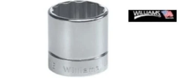 15/16 SL 12PT. STD. LENGTH 3/8" DRIVE SOCKETS -WILLIAM -USA- ITEM NO. 7221104