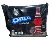New Limited Edition OREO Coca Cola Popping Candy Soda Sandwich Cookies BB 4/25