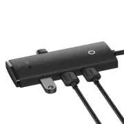 Baseus Lite Series 4-Port Type-C HUB Adapter (Type-C to USB 3.0*4 ) 1m-Black