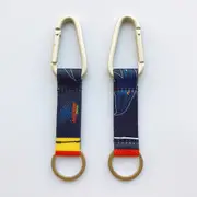 Adelaide Crows AFL Carabiner Team Logo Keyring