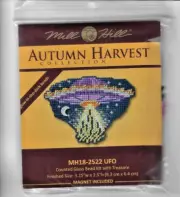 UFO w/ Glow In The Dark Glass Beads Autumn Harvest Mill Hill Kit