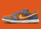 Nike SB Dunk Low Pro Light Carbon Monarch Dark Stucco HF3063-002 sz 7.5 Men's