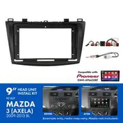Aerpro 9" Multimedia Receiver Head Unit Kit to suit Mazda 3 2009-2013 Bose Amplified - AKMZ5
